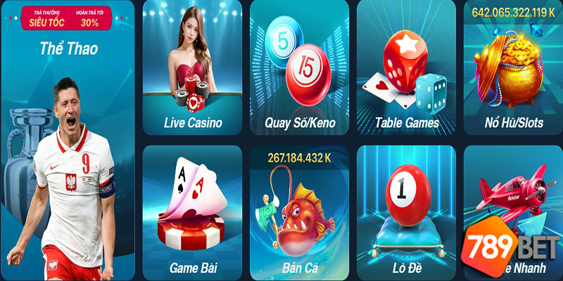 Sự đa dạng của các môn thể thao 789Bet